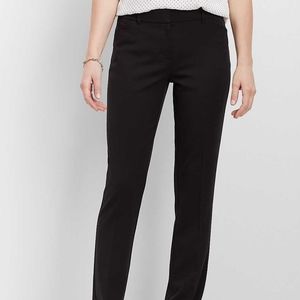 Maurices Black Slim Boot Cut Dress Pants